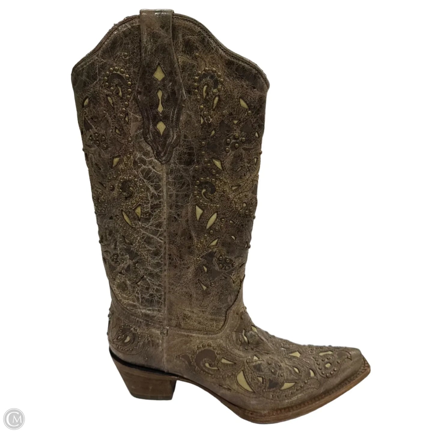 Boots Western By Corral In Brown, Size: 9.5