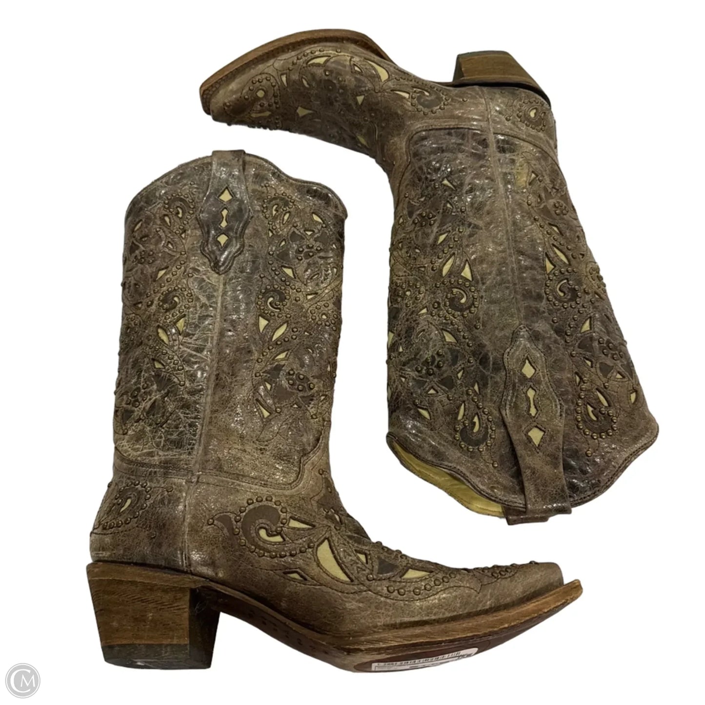 Boots Western By Corral In Brown, Size: 9.5