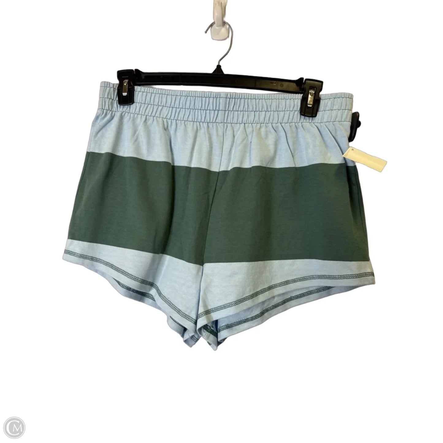 Athletic Shorts By Free People In Blue & Green, Size: Xl