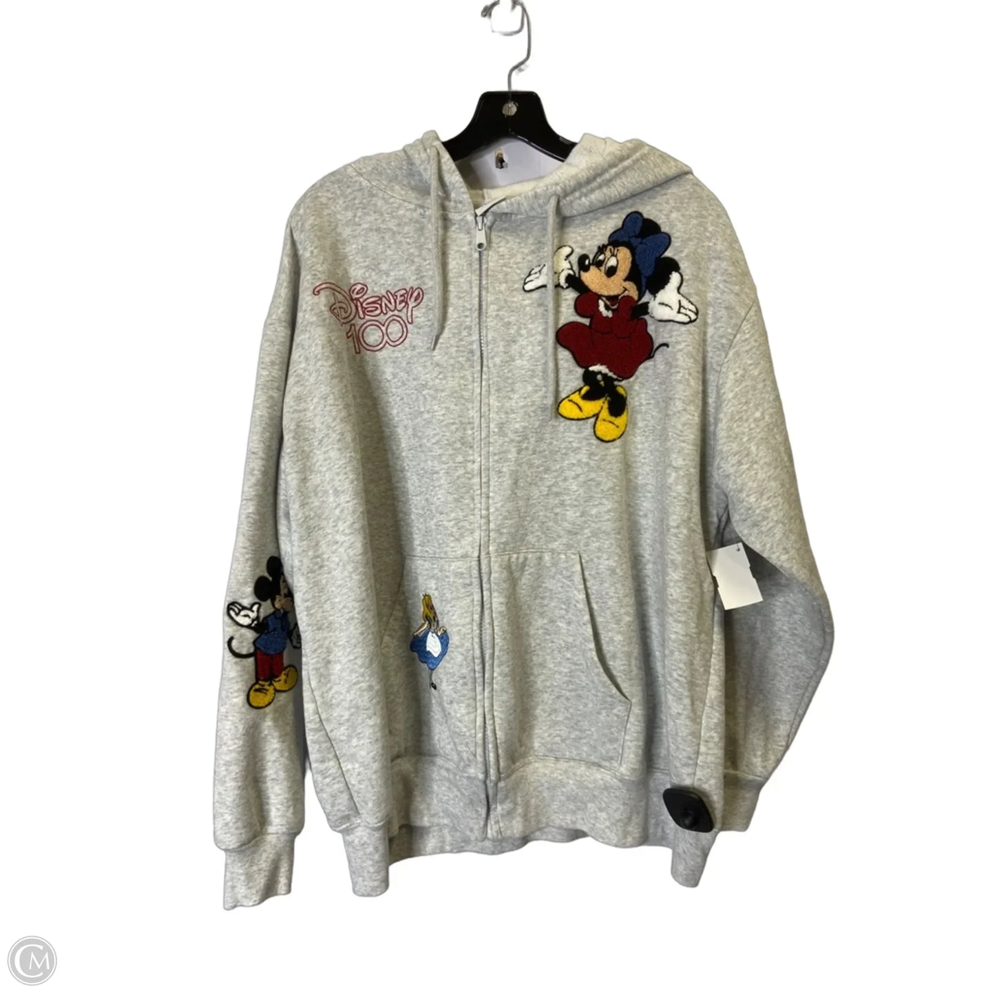 Jacket Other By Disney In Grey, Size: Xxl