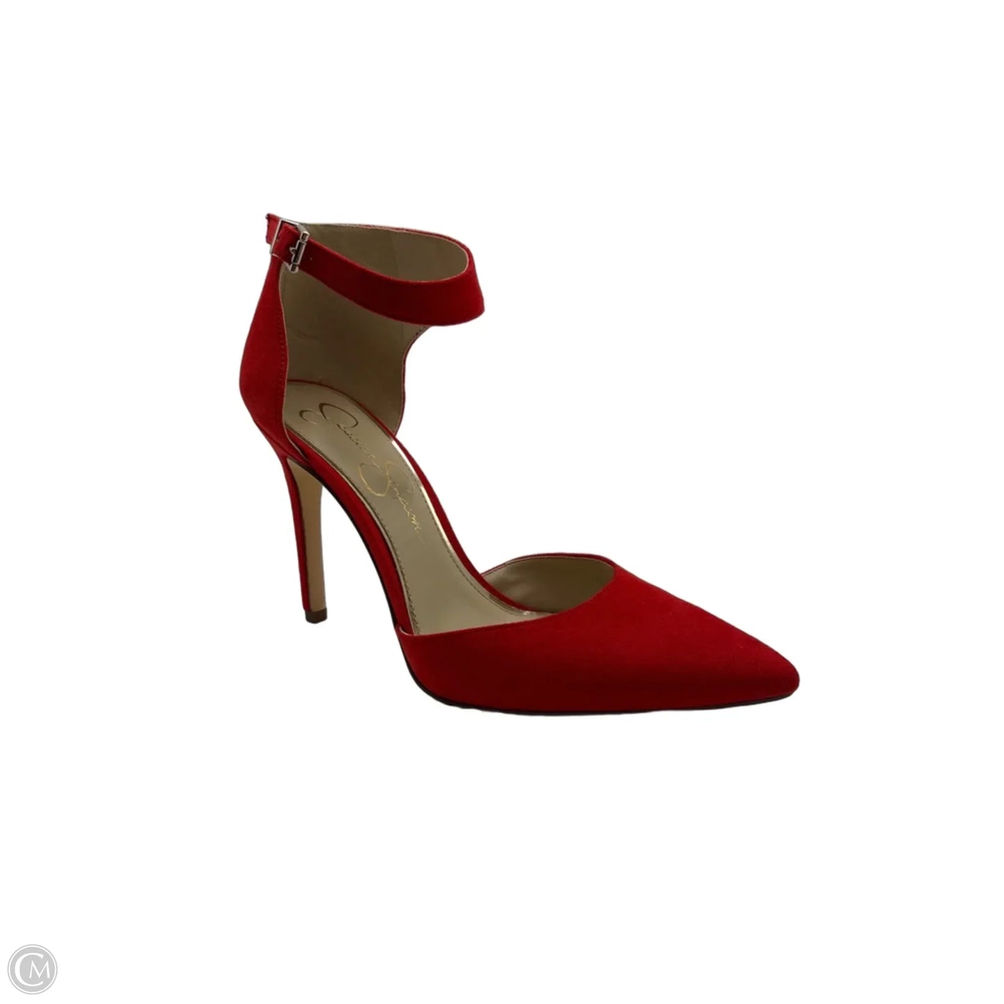 Shoes Heels Stiletto By Jessica Simpson In Red, Size: 8