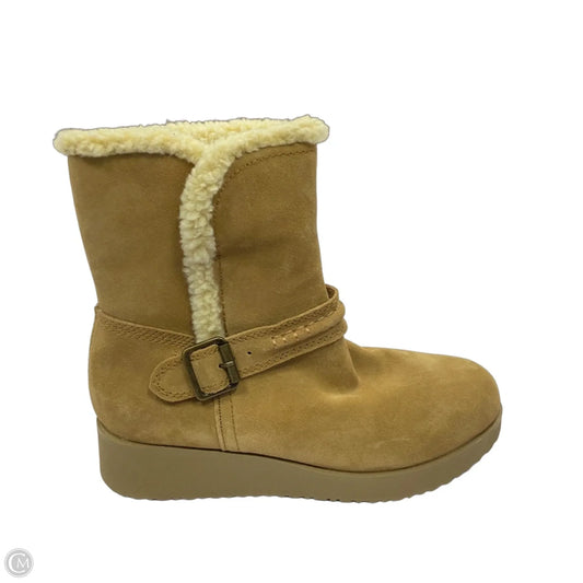 Boots Ankle Heels By White Mountain In Brown, Size: 8