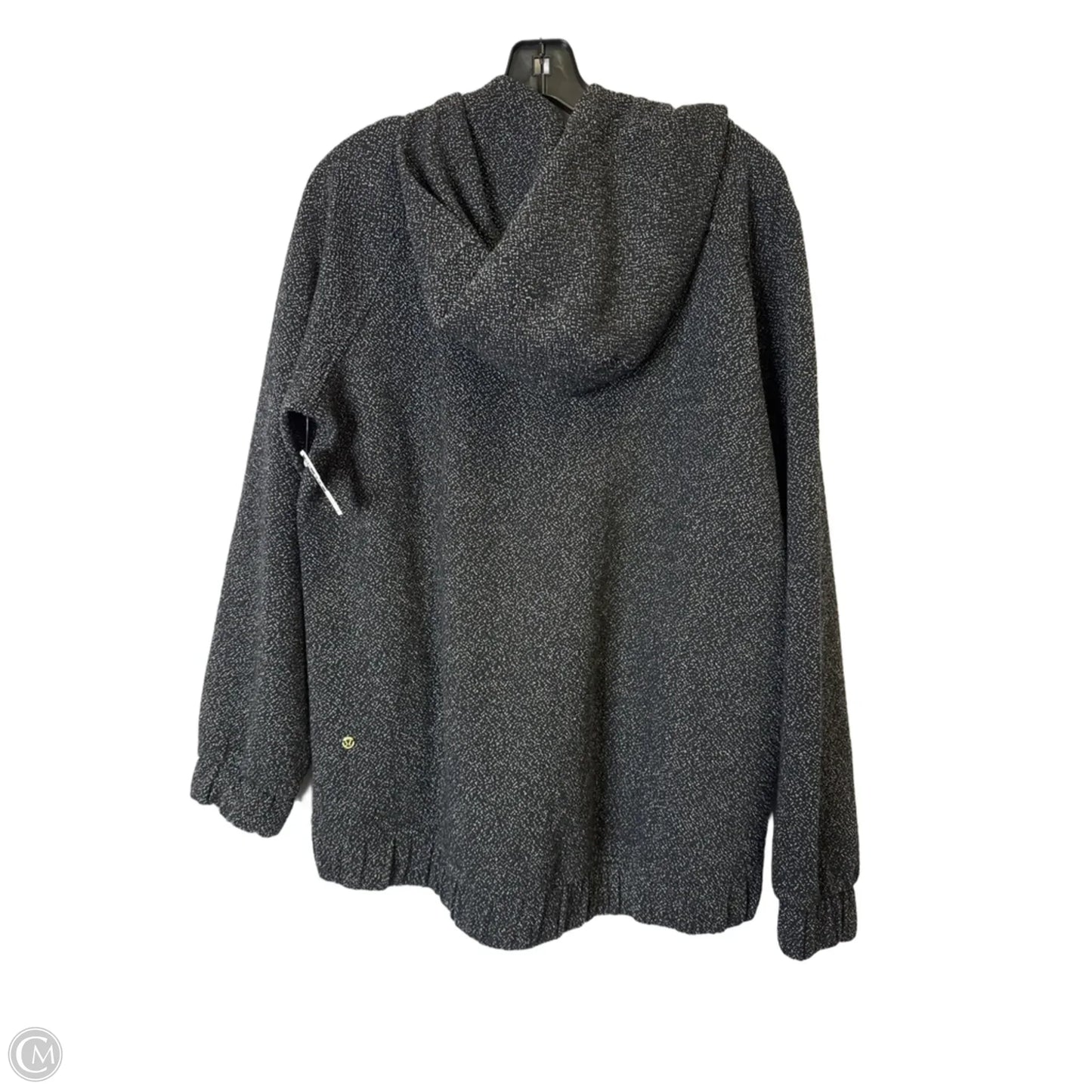 Athletic Jacket By Lululemon In Black, Size: L