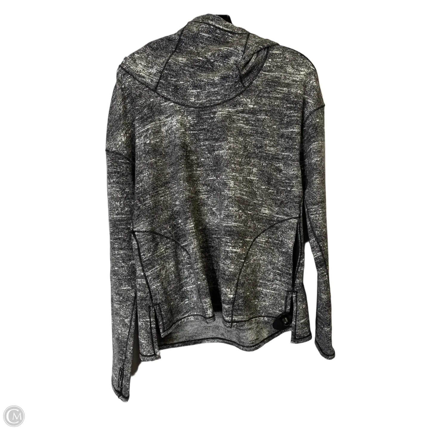Athletic Jacket By Lululemon In Grey, Size: M