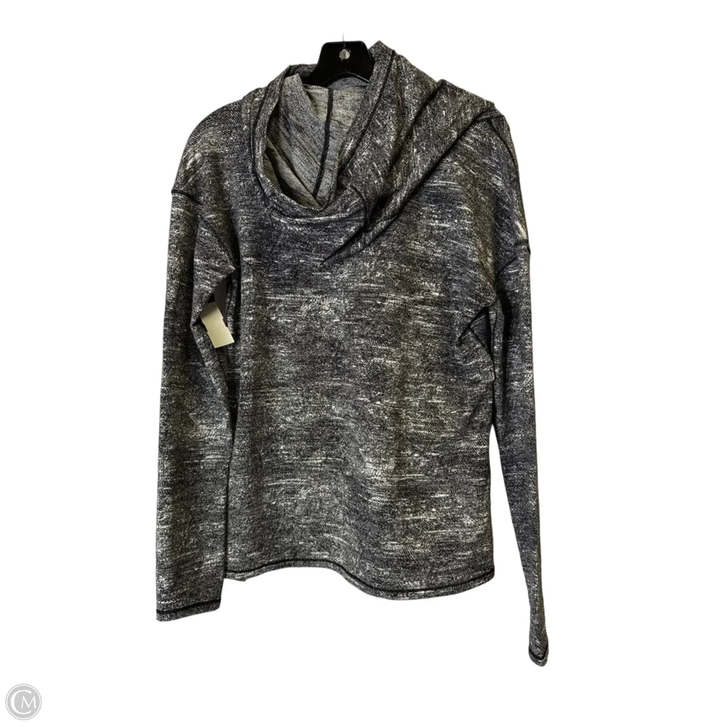 Athletic Jacket By Lululemon In Grey, Size: M