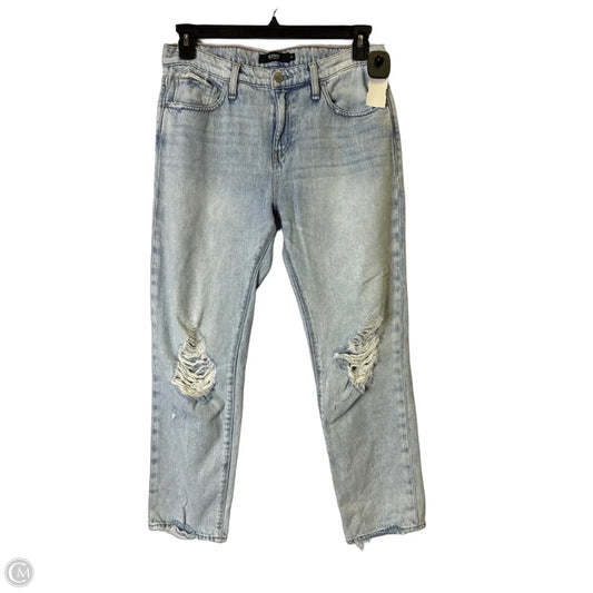 Jeans Straight By Hudson In Blue Denim, Size: 2