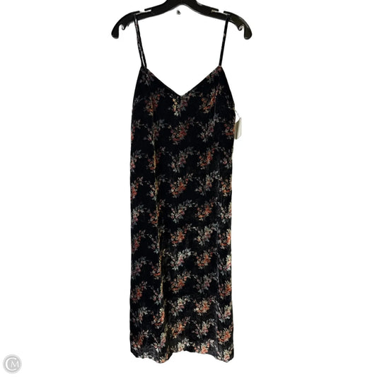 Dress Casual Midi By Zara In Black, Size: Xs