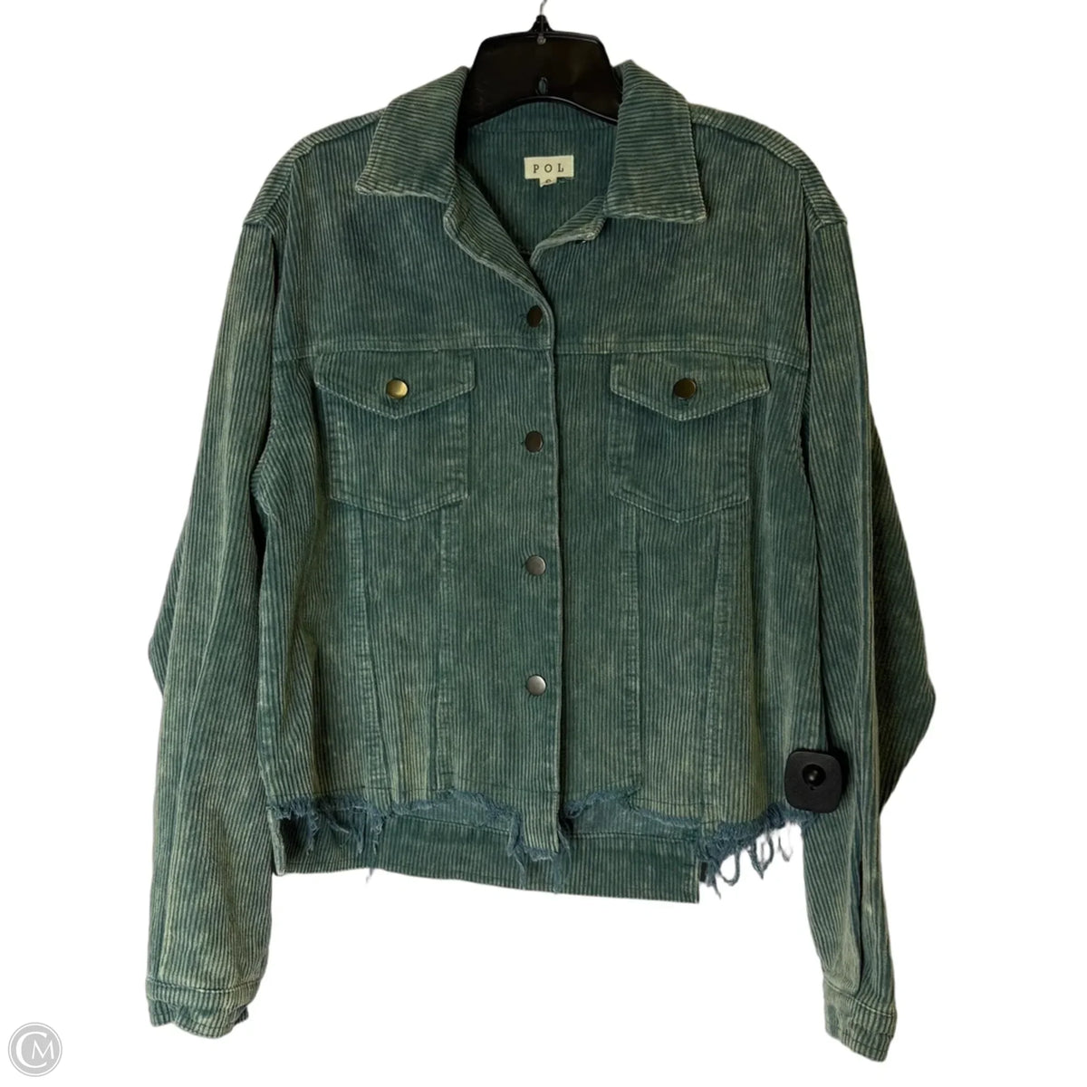 Jacket Other By Pol In Green, Size: S