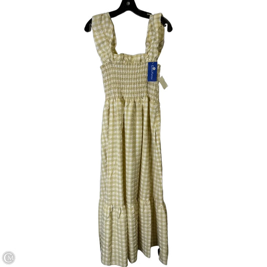Dress Casual Maxi By Clothes Mentor In Tan, Size: M