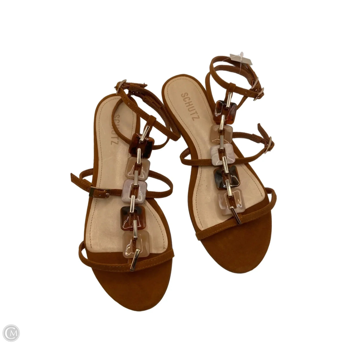 Sandals Flats By Schutz In Brown, Size: 7