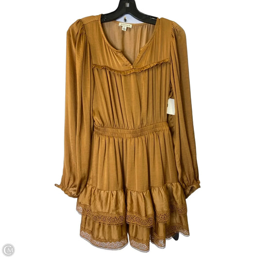 Dress Casual Short By Clothes Mentor In Brown, Size: S