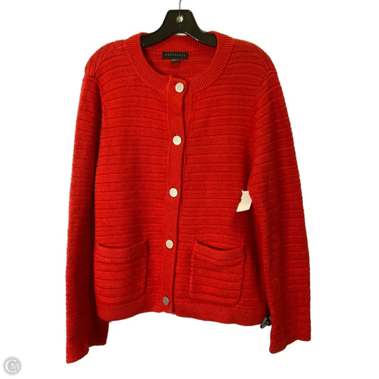 Sweater Cardigan By Sanctuary In Red, Size: L