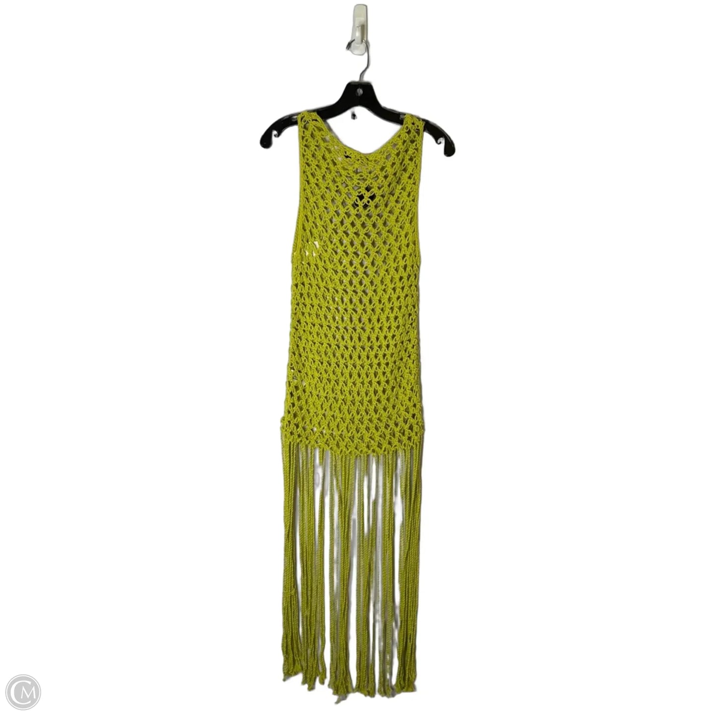 Swimwear Cover-up By Zara In Green, Size: M