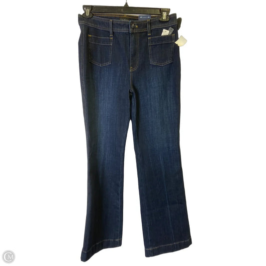 Jeans Boot Cut By Talbots In Blue Denim, Size: 10
