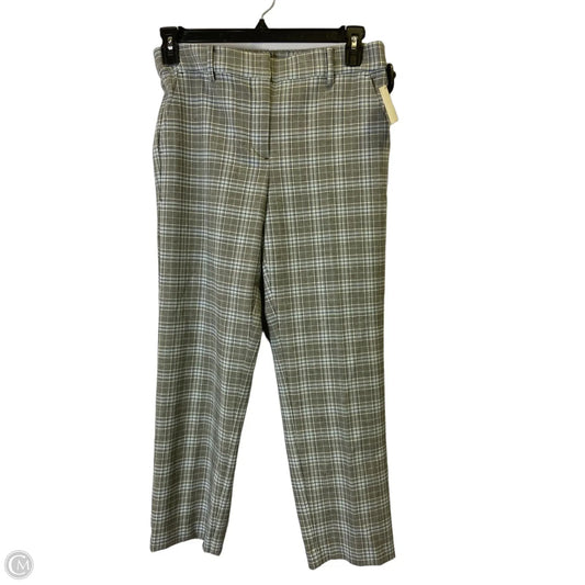 Pants Dress By Loft In Plaid Pattern, Size: 6