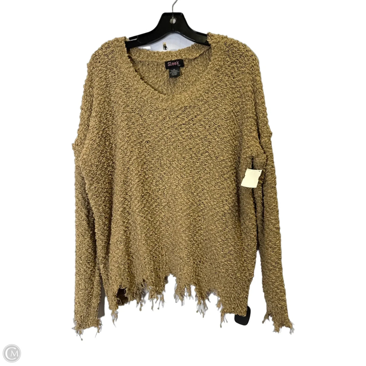 Sweater By Clothes Mentor In Brown, Size: Xl