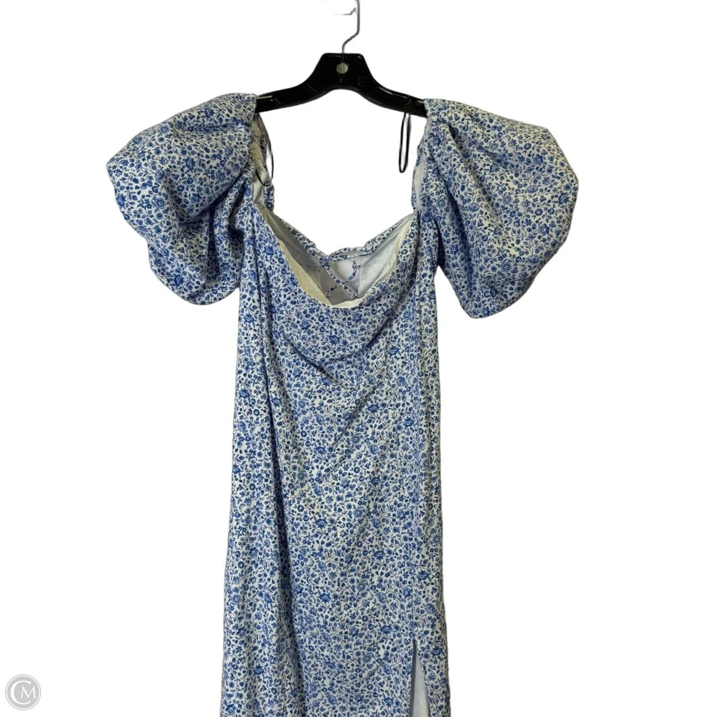 Dress Casual Maxi By H&m In Blue, Size: L