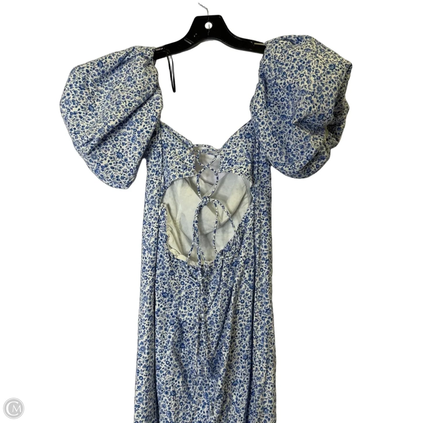 Dress Casual Maxi By H&m In Blue, Size: L