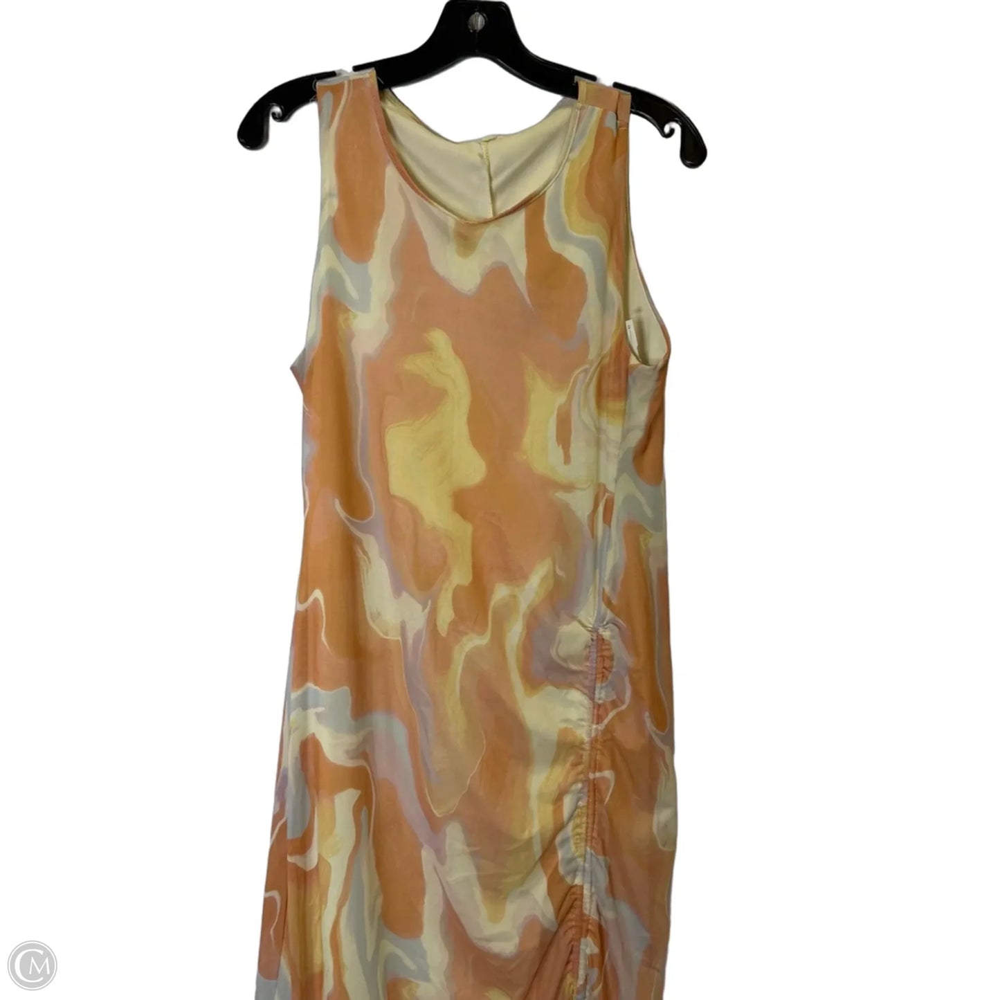 Dress Casual Maxi By Clothes Mentor In Orange, Size: L