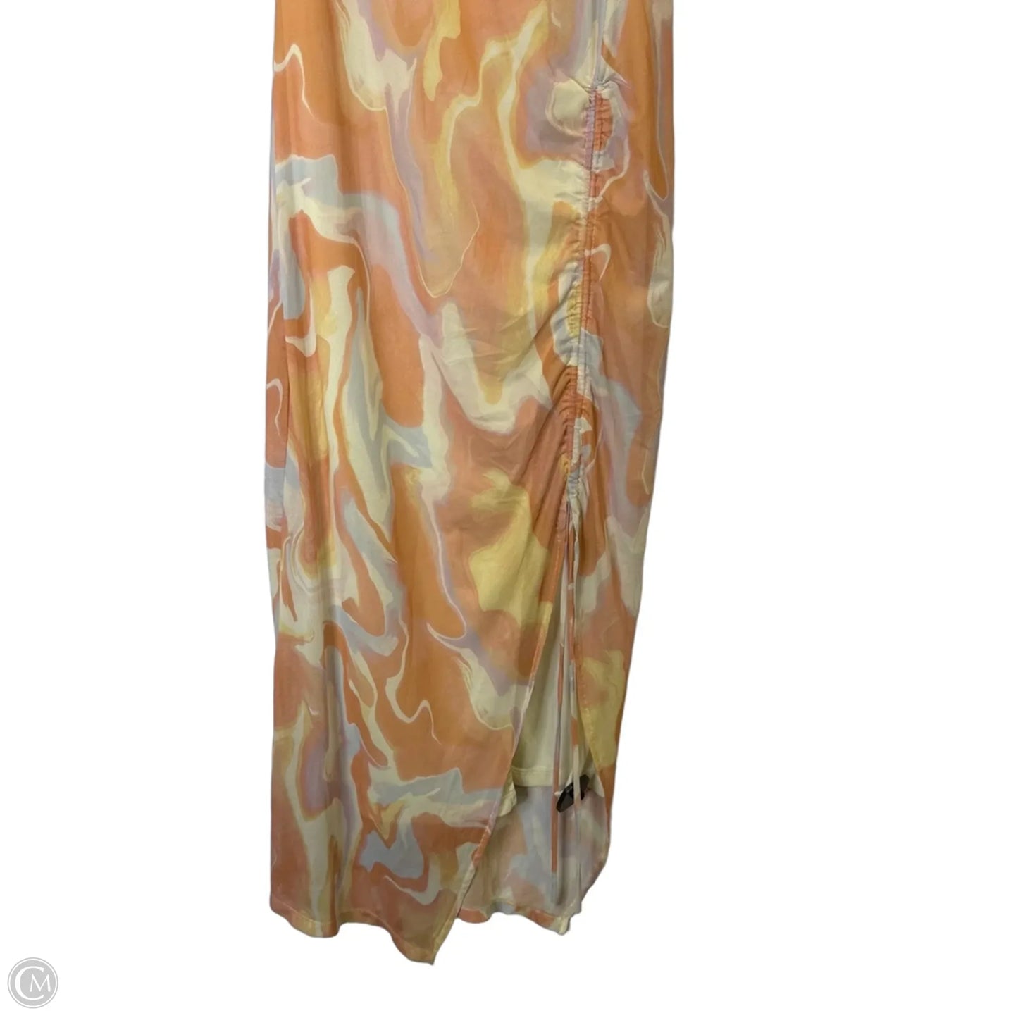 Dress Casual Maxi By Clothes Mentor In Orange, Size: L