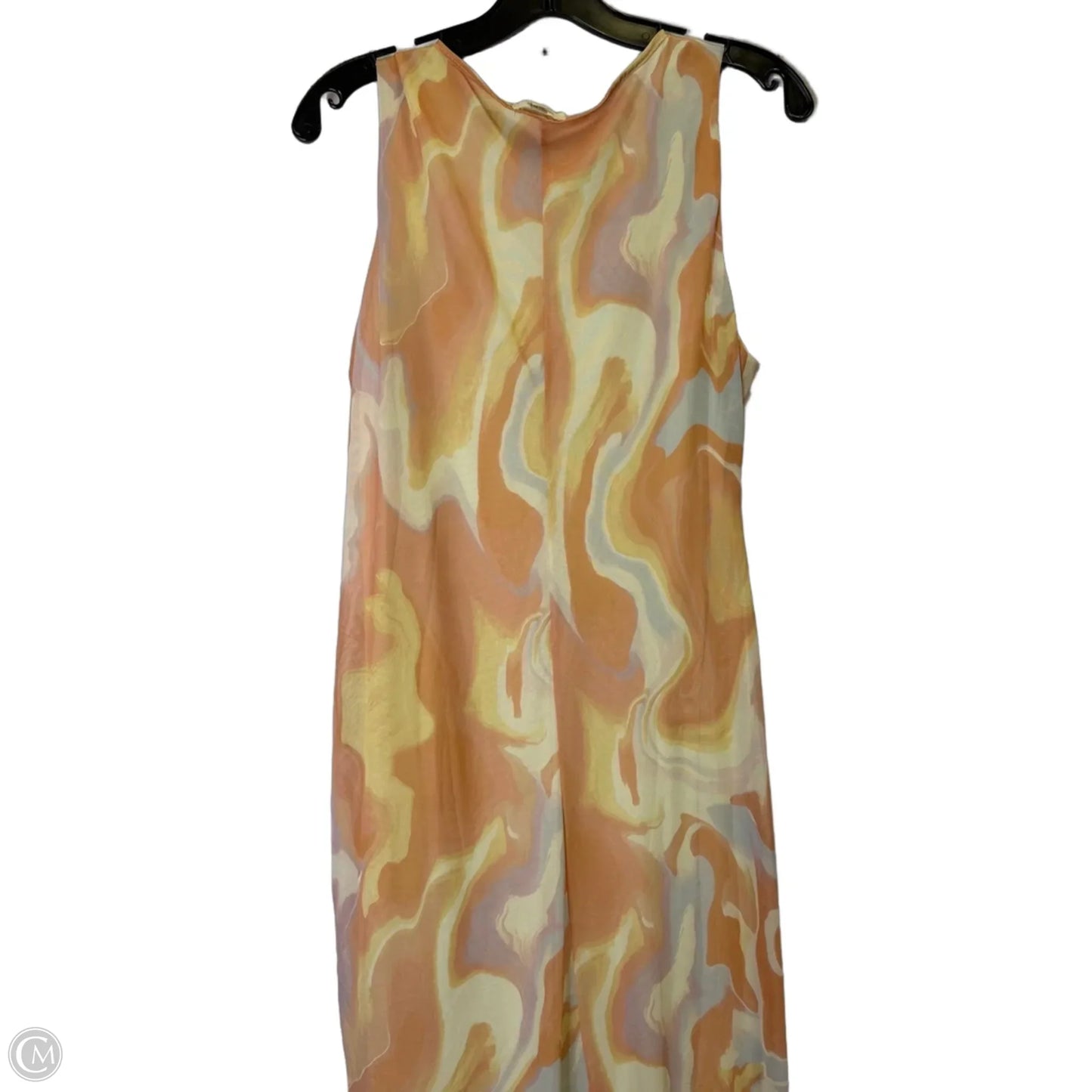 Dress Casual Maxi By Clothes Mentor In Orange, Size: L