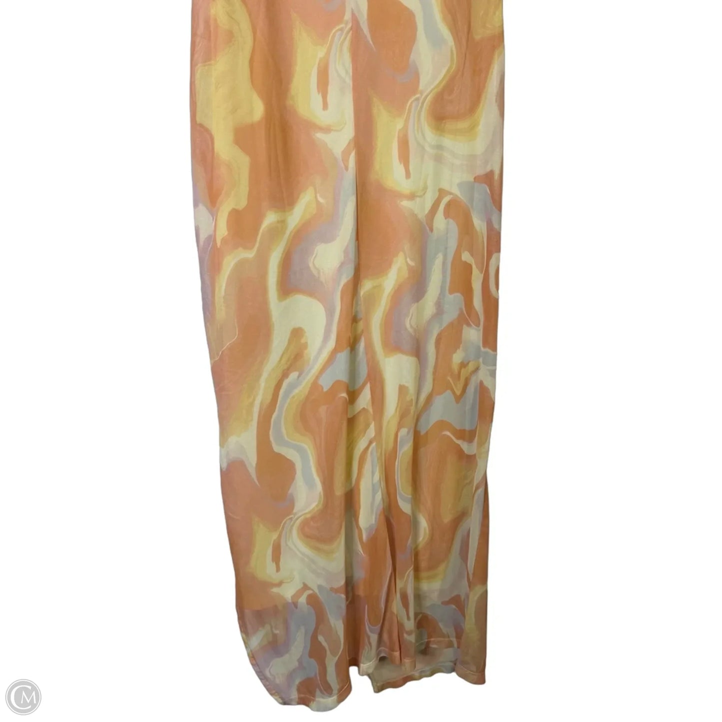 Dress Casual Maxi By Clothes Mentor In Orange, Size: L