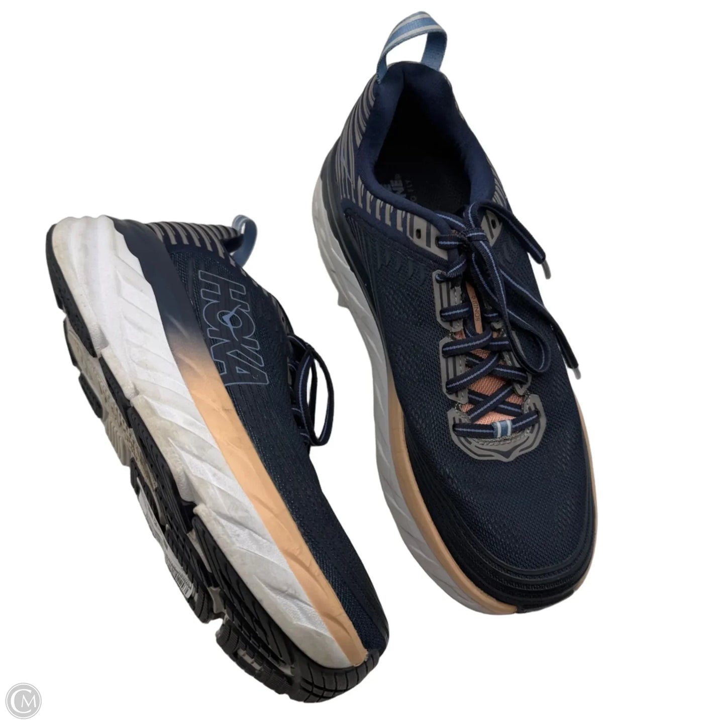 Shoes Athletic By Hoka In Navy, Size: 9