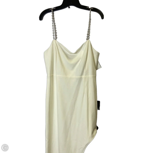 Dress Party Midi By Lulus In White, Size: Xl