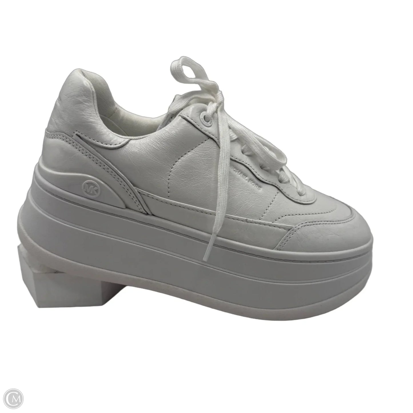 Shoes Designer By Michael Kors In White, Size: 8