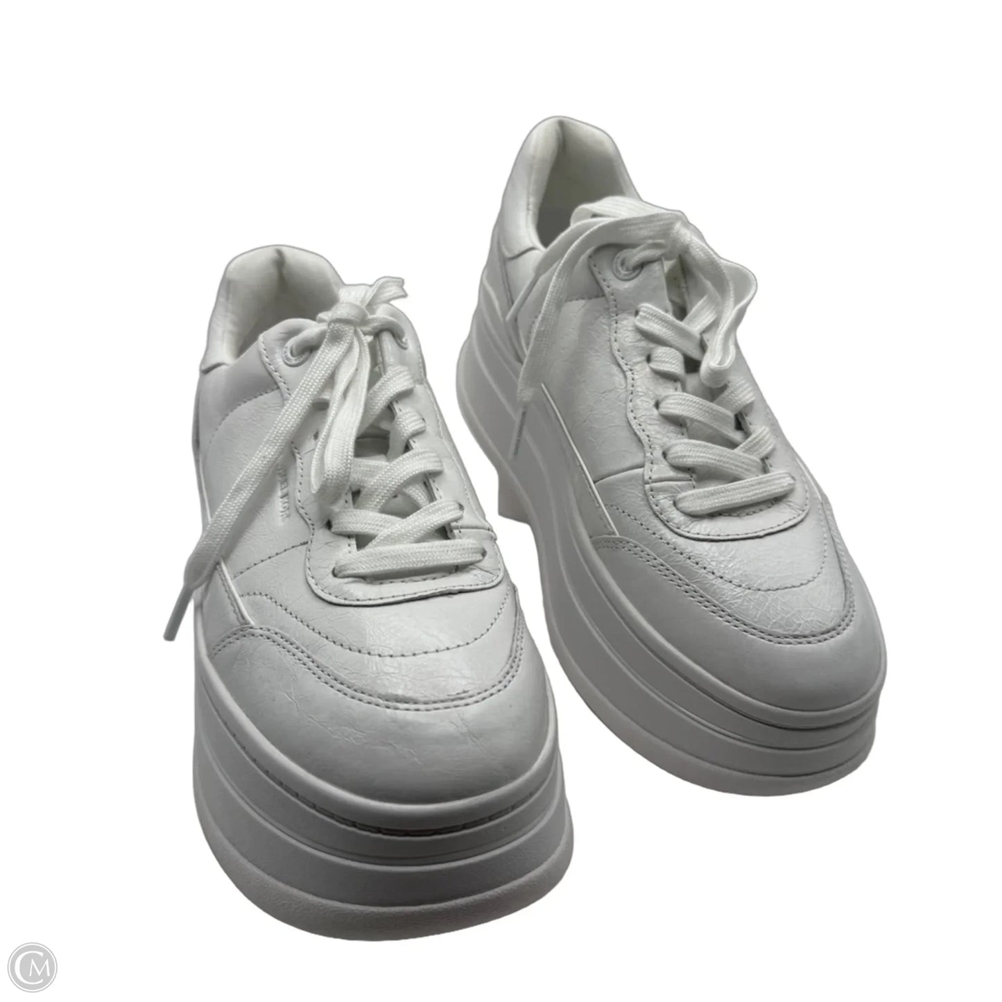 Shoes Designer By Michael Kors In White, Size: 8
