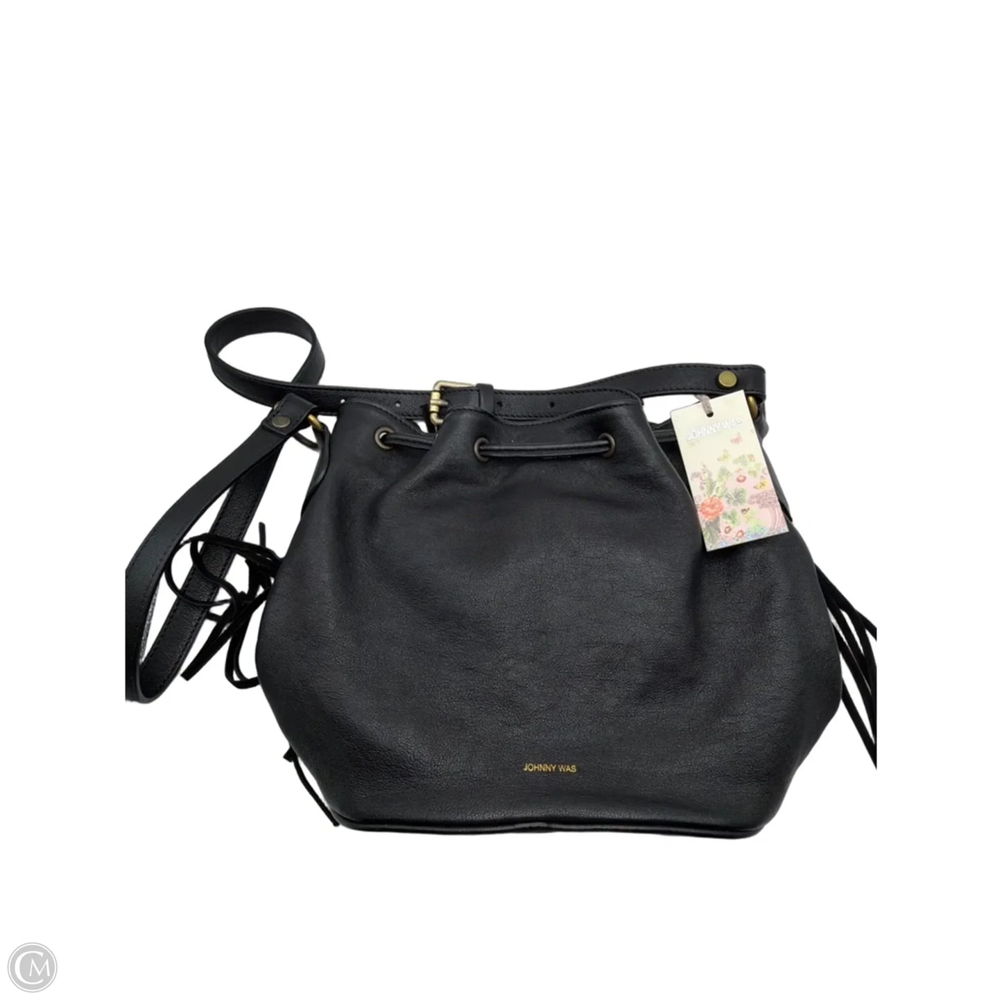 Crossbody Leather By Johnny Was, Size: Medium