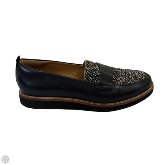 Shoes Flats By Clarks In Black, Size: 10