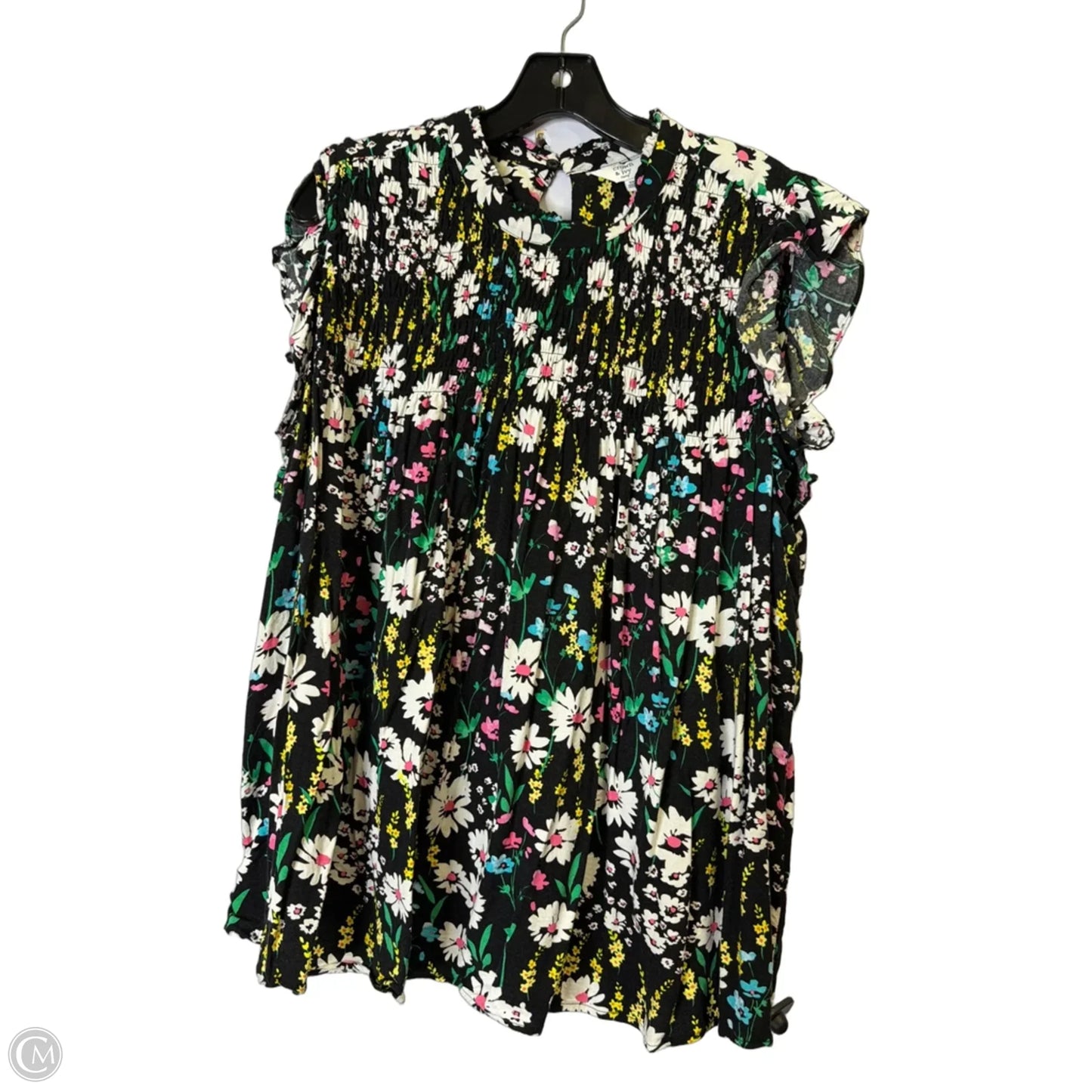 Top Sleeveless By Crown And Ivy In Black, Size: 3x