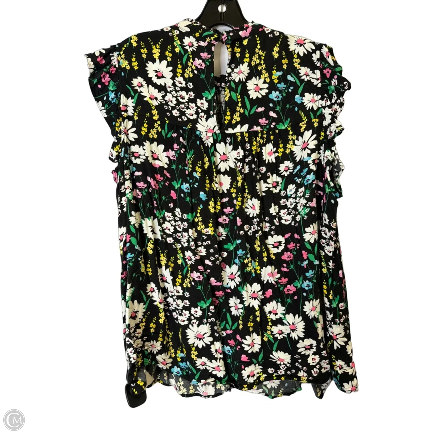 Top Sleeveless By Crown And Ivy In Black, Size: 3x