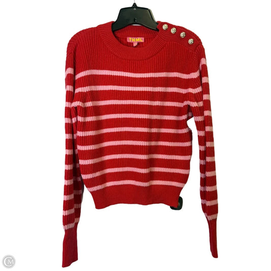 Sweater By Thml In Red, Size: Xs