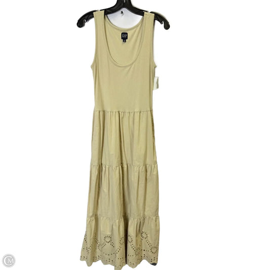 Dress Casual Midi By Gap In Cream, Size: S TALL