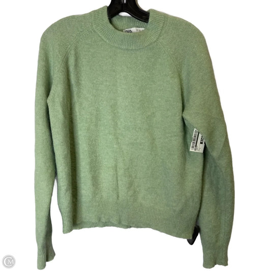 Sweater By Zara In Green, Size: S