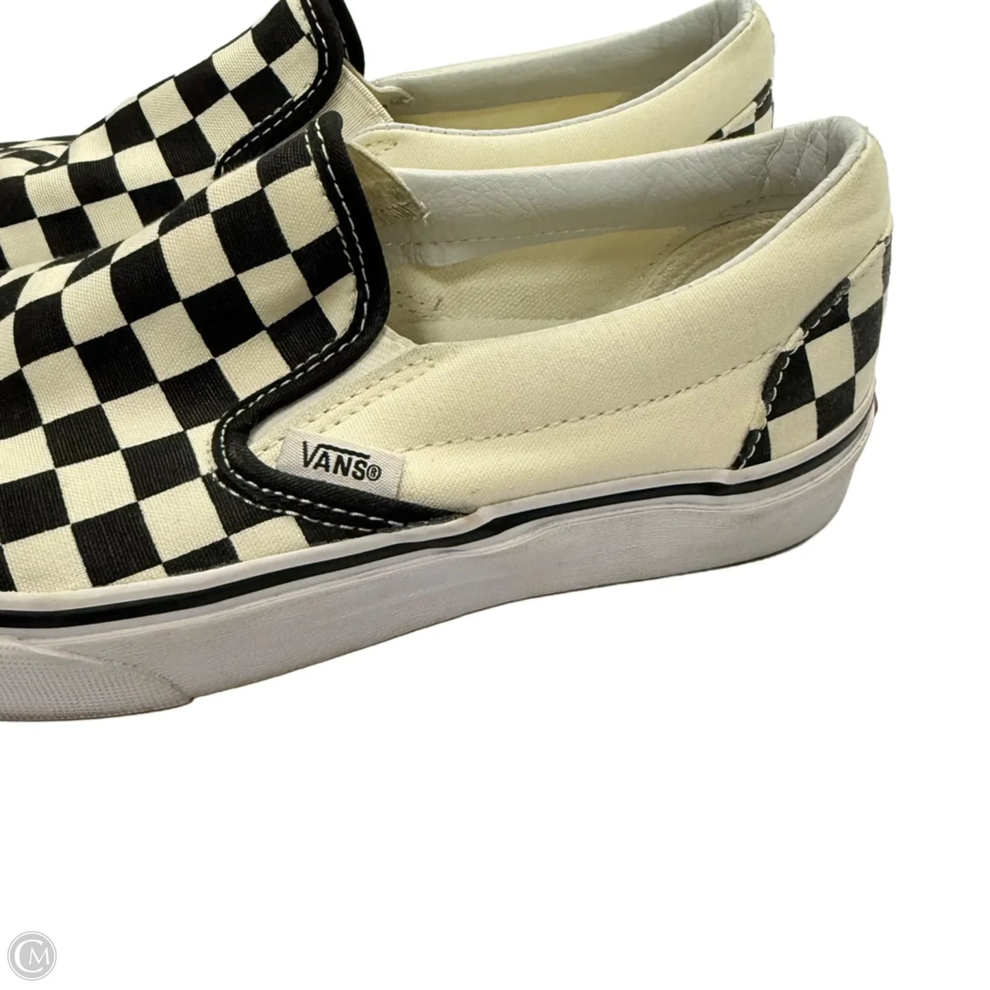 Shoes Sneakers By Vans In Checkered Pattern, Size: 6