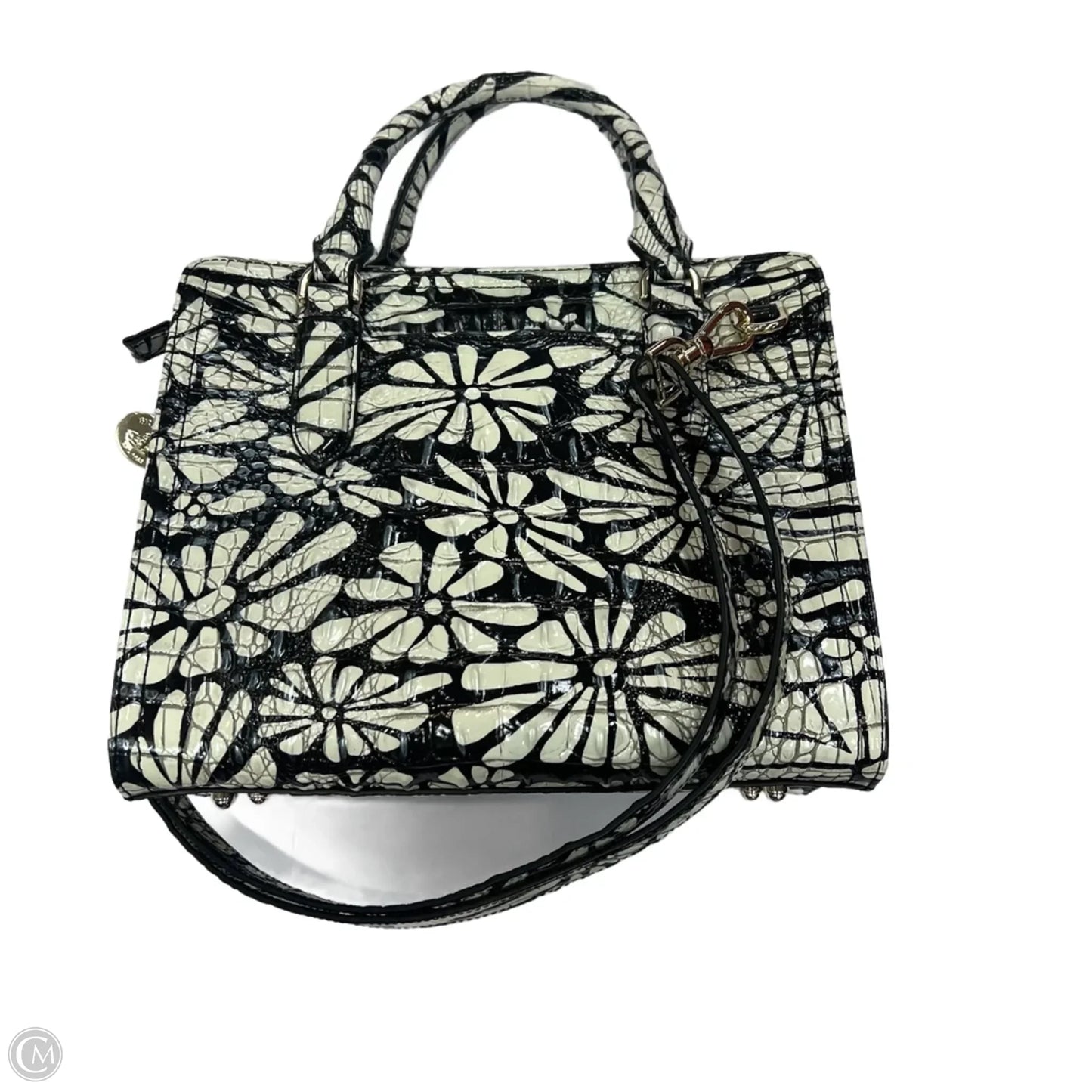 Handbag Designer By Brahmin, Size: Medium