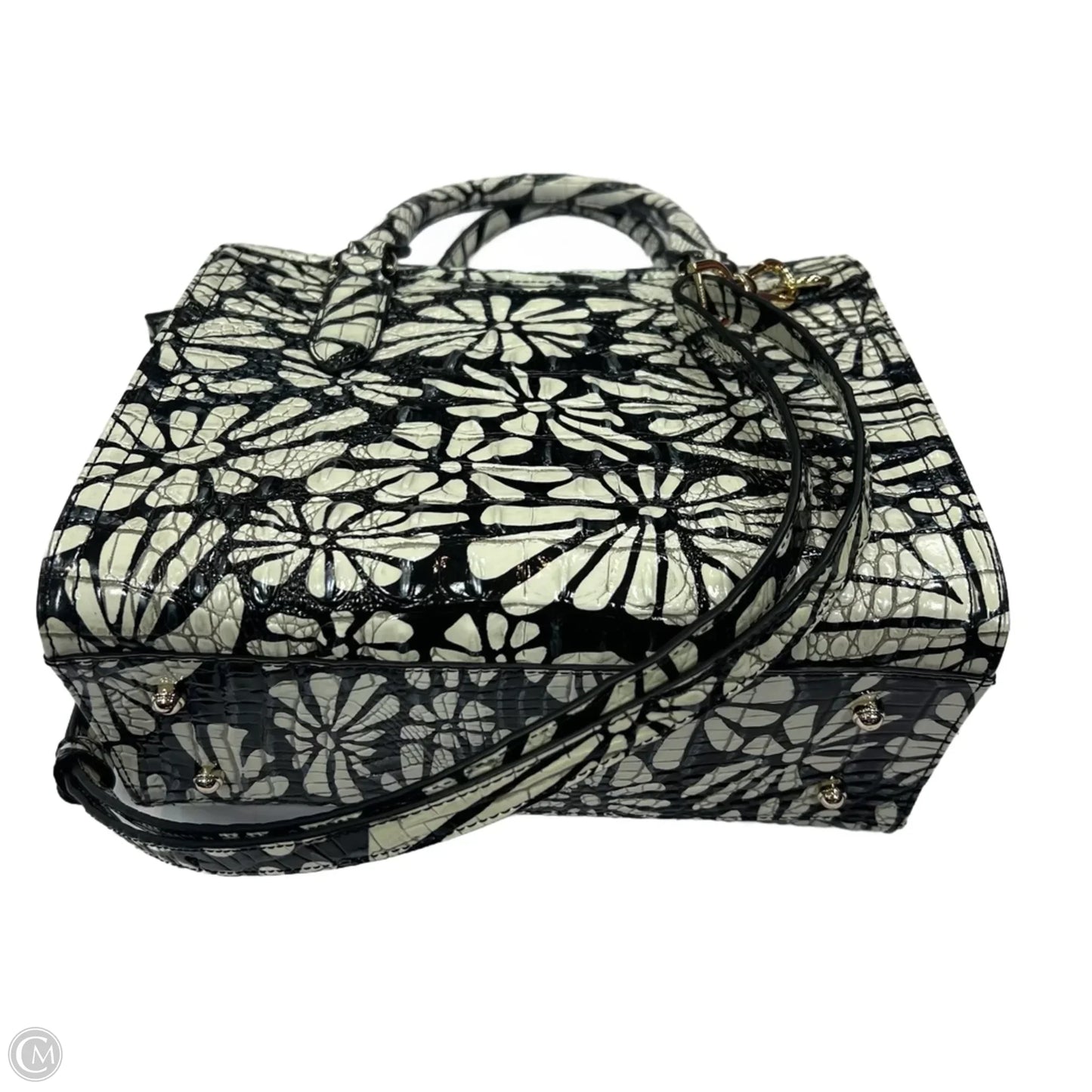 Handbag Designer By Brahmin, Size: Medium