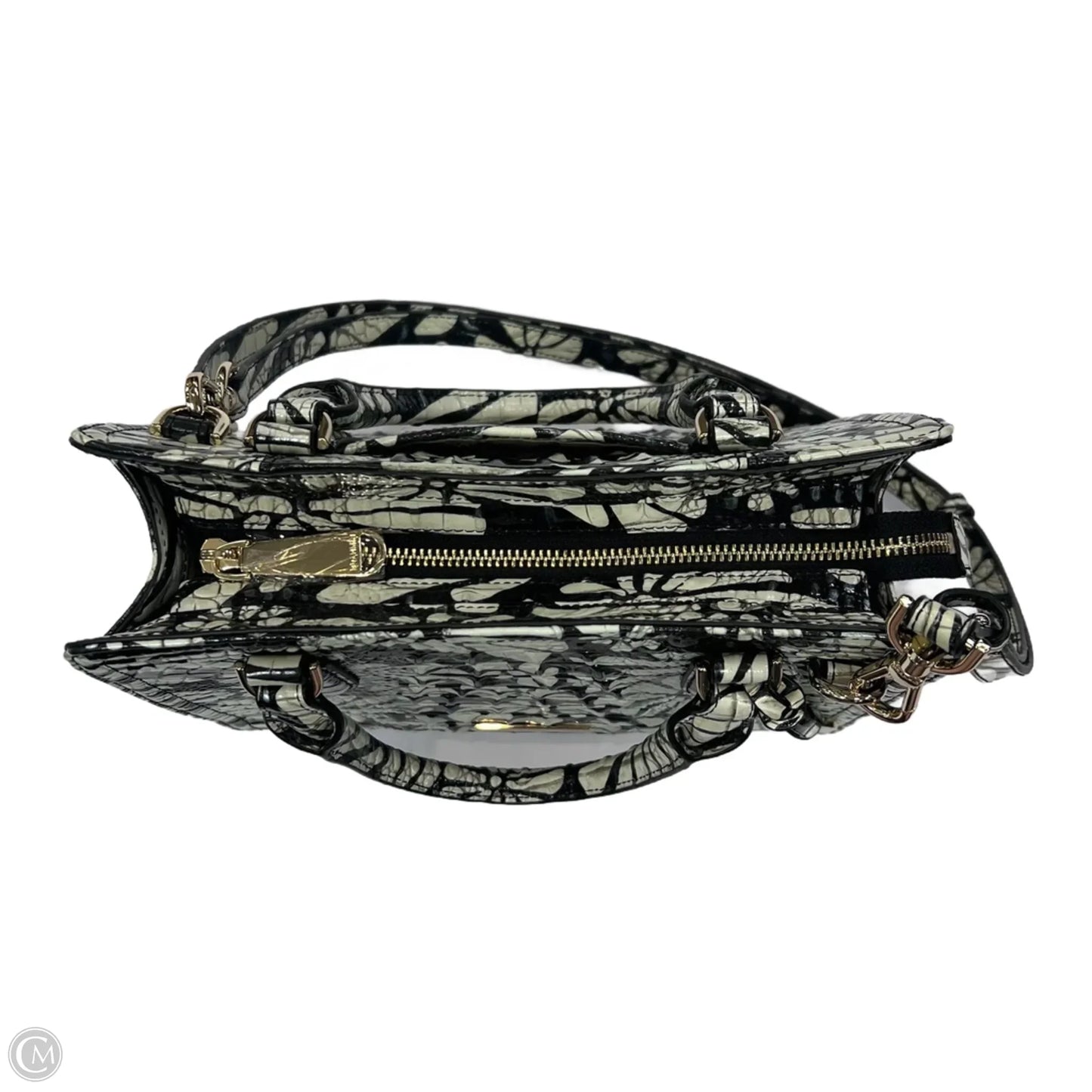 Handbag Designer By Brahmin, Size: Medium