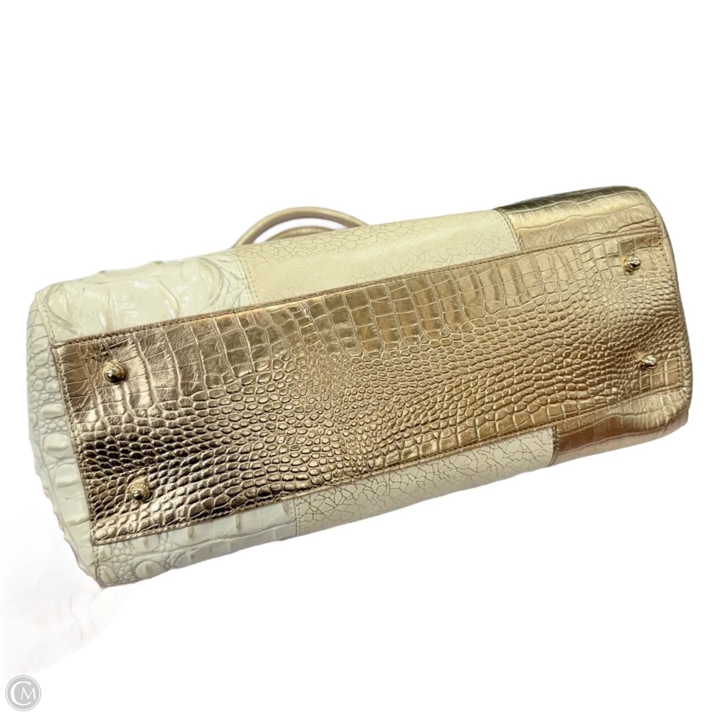 Handbag Designer By Brahmin, Size: Large