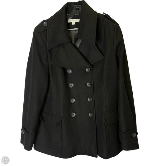 Coat Peacoat By New York And Co In Black, Size: Xl