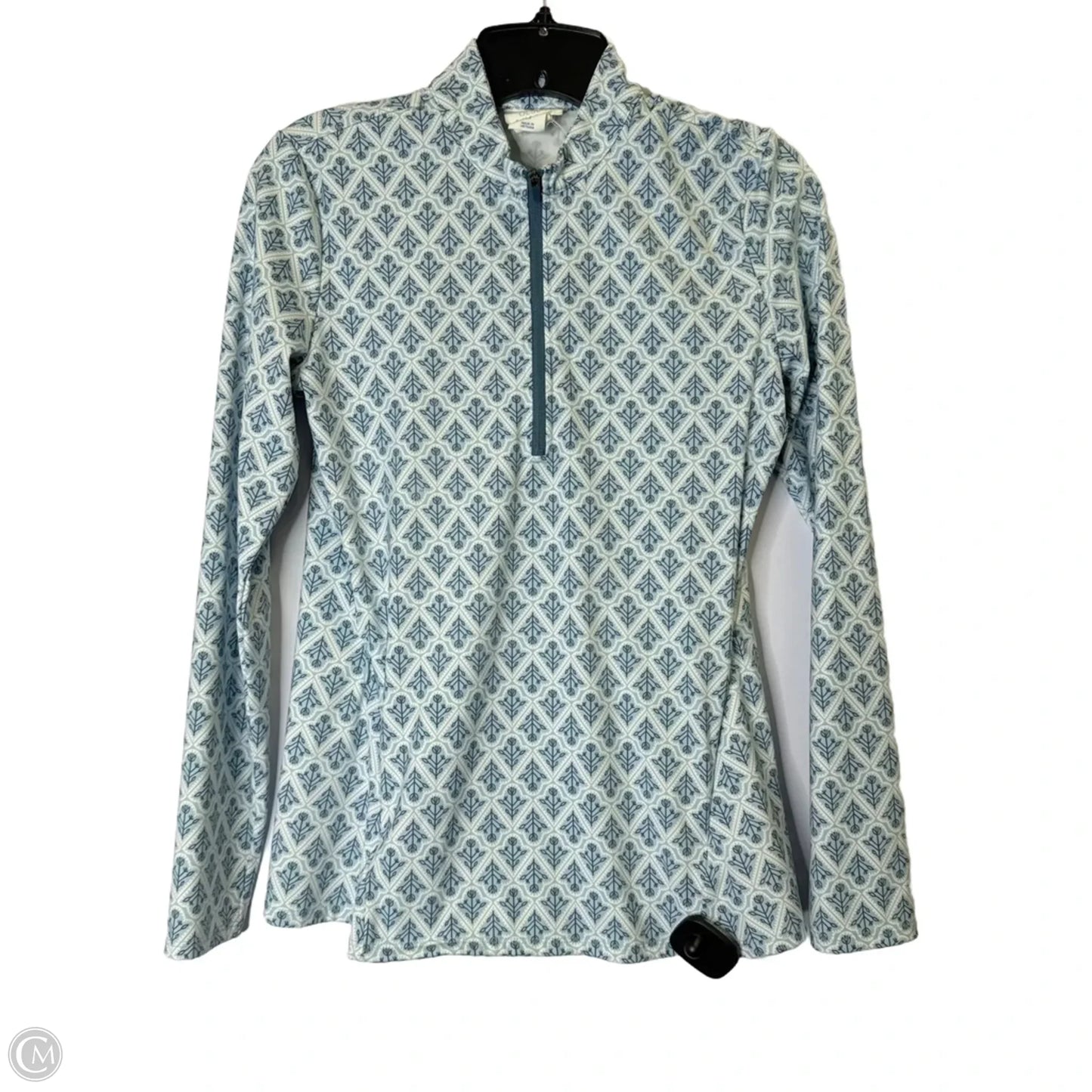 Sweatshirt Collar By Sigrid Olsen In Blue, Size: Xs