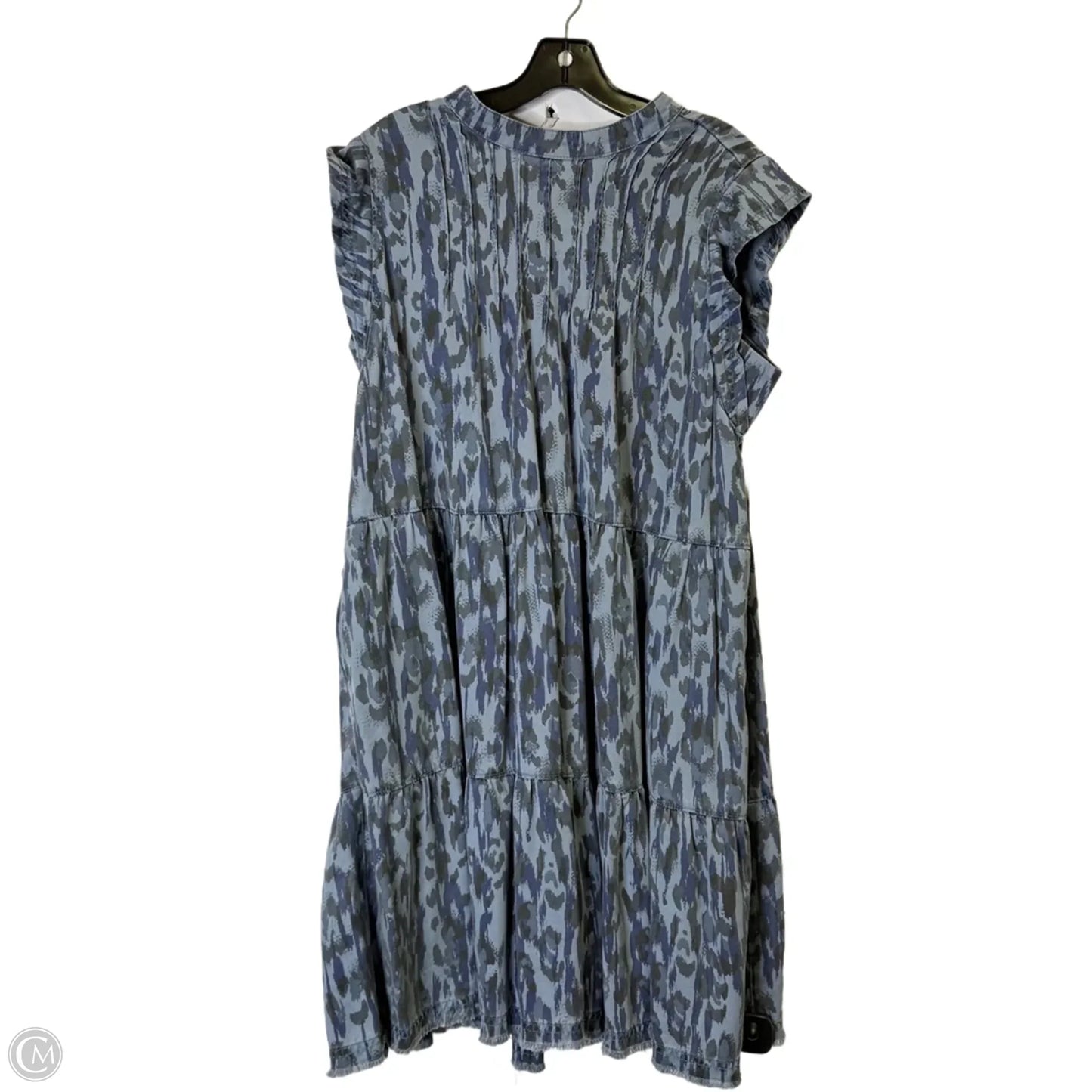 Dress Casual Short By Anthropologie In Blue, Size: 1x