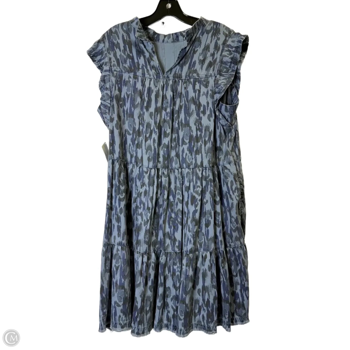 Dress Casual Short By Anthropologie In Blue, Size: 1x