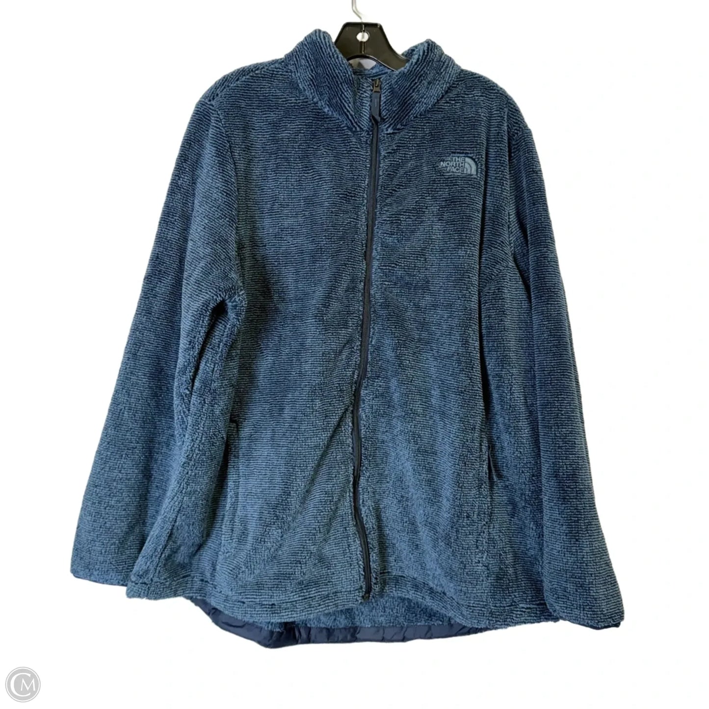 Jacket Faux Fur & Sherpa By The North Face In Blue, Size: 2x