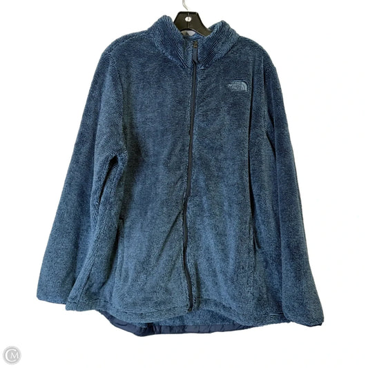 Jacket Faux Fur & Sherpa By The North Face In Blue, Size: 2x