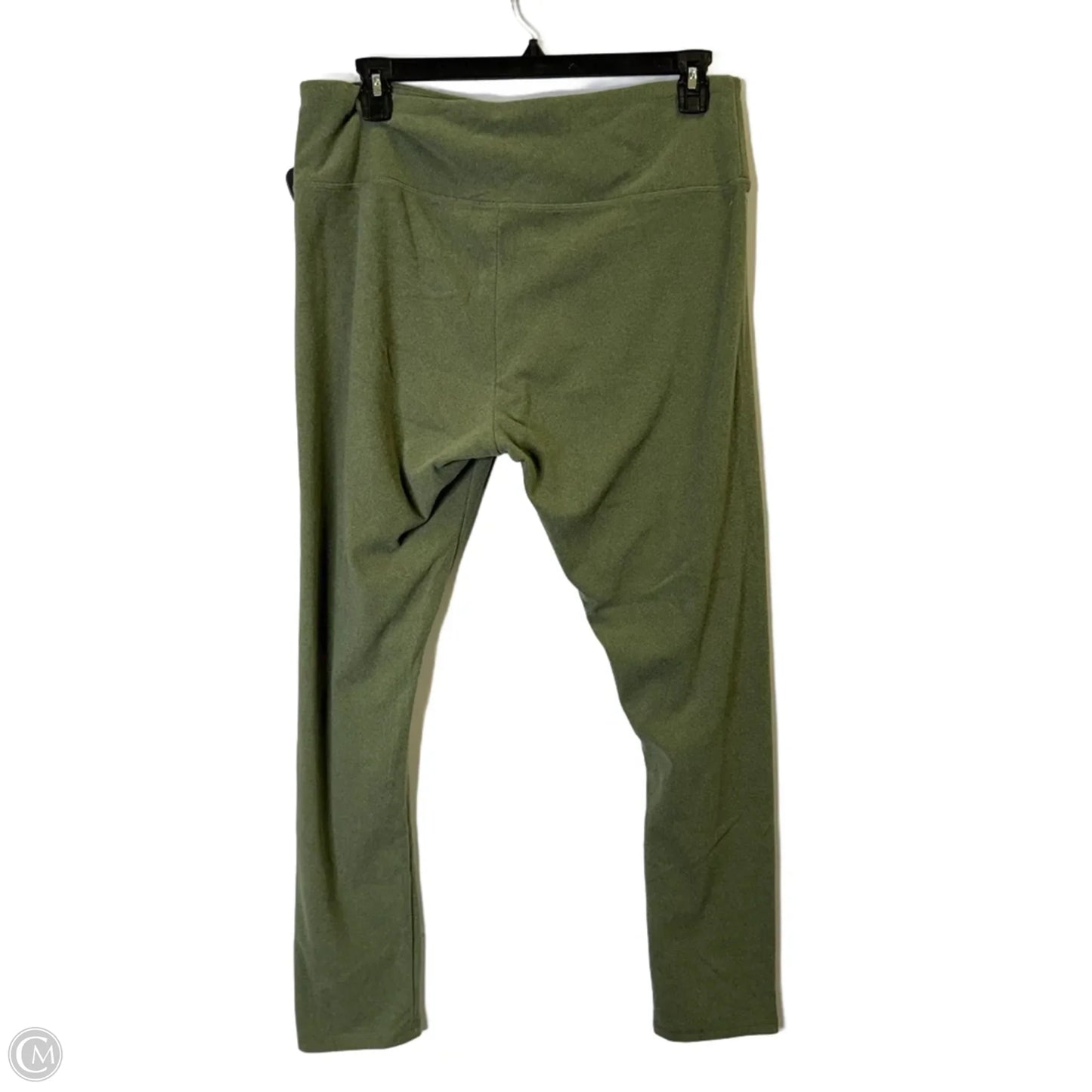 Pants Leggings By Clothes Mentor In Green, Size: 1x
