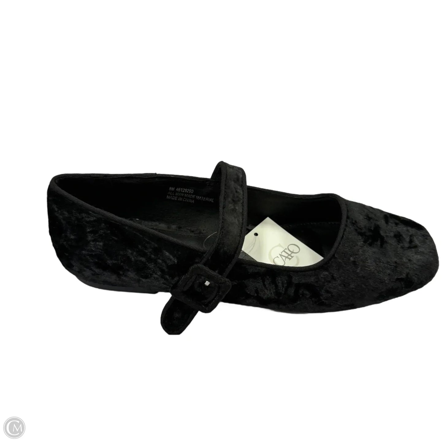 Shoes Flats By Clothes Mentor In Black, Size: 8